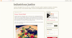 Desktop Screenshot of industriousjustice.com